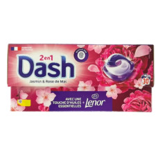Капсули для прання Dash 2в1 Жасмін і Троянда, 30 прань